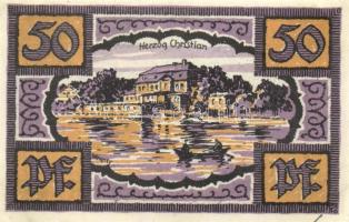 Német Birodalom /Weimari Köztársaság/ Merseburg 1921. 5Pf + 10Pf + 20Pf + 25Pf + 50Pf(6x) összesen 1...