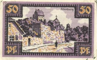 Német Birodalom /Weimari Köztársaság/ Merseburg 1921. 5Pf + 10Pf + 20Pf + 25Pf + 50Pf(6x) összesen 1...