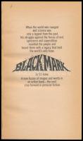 Gil Kane: Black Mark. New York, 1971., Bantam Books. Angol nyelven. Fekete-fehér illusztrációkat tar...