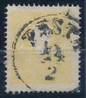 1858 2kr II. typ yellow "PESTH" Certificate: Strakosch, 1858 2kr II. tipusú sárga, hibátlan bélyeg "PESTH" Certificate: Strakosch