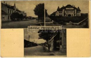 1949 Mátészalka, gyógyszertár, utca, megyeháza (EK)