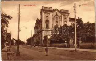 1912 Kaposvár, zárda. Szabó Lipót kiadása (EK)