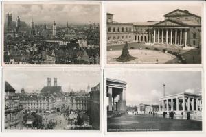 München, Munich; - 4 Nazi-era postcards