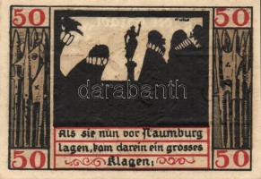 Német Birodalom /Weimari Köztársaság/ Naumburg 1920. 50Pf(12x) 12klf db, teljes sor T:I