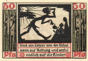 Német Birodalom /Weimari Köztársaság/ Naumburg 1920. 50Pf(12x) 12klf db, teljes sor T:I