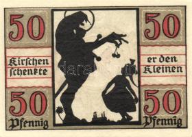 Német Birodalom /Weimari Köztársaság/ Naumburg 1920. 50Pf(12x) 12klf db, teljes sor T:I