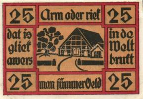 Német Birodalom /Weimari Köztársaság/ Neuhaus D.N. 10Pf + 25Pf + 50Pf 3klf db, teljes sor T:I