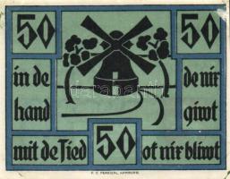 Német Birodalom /Weimari Köztársaság/ Neuhaus D.N. 10Pf + 25Pf + 50Pf 3klf db, teljes sor T:I