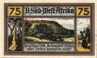 Német Birodalom /Weimari Köztársaság/ Neustadt 1922. 50Pf(2x) + 75Pf(2x) 4klf db, teljes sor T:I