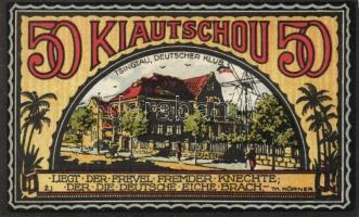 Német Birodalom /Weimari Köztársaság/ Neustadt 1922. 50Pf(2x) + 75Pf(2x) 4klf db, teljes sor T:I