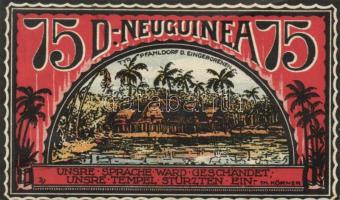 Német Birodalom /Weimari Köztársaság/ Neustadt 1922. 50Pf(2x) + 75Pf(2x) 4klf db, teljes sor T:I