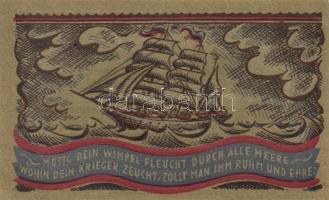 Német Birodalom /Weimari Köztársaság/ Oldenburg 1921. 50Pf(6x) 6klf db, teljes sor T:I