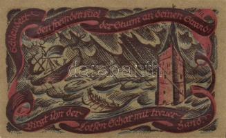 Német Birodalom /Weimari Köztársaság/ Oldenburg 1921. 50Pf(6x) 6klf db, teljes sor T:I