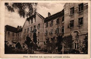 1933 Pécs, Erzsébet tudomány egyetem szülészeti klinika