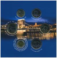 2009. 5Ft-200Ft (6xklf) "Lánchíd" forgalmi sor szettben T:BU Adamo FO43