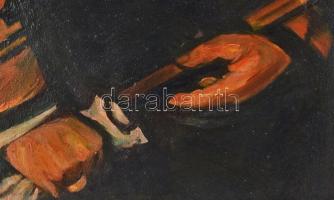 Jelzés nélkül: Horthy Miklós kormányzó portréja. Olaj, vászon. Dekoratív, kissé sérült fakeretben. 8...