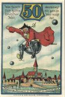 Német Birodalom /Weimari Köztársaság/ Rinteln 1920. 10Pf + 25Pf + 50Pf 3klf db, teljes sor T:I