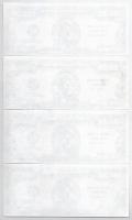 ~1993. 1.000.000$ "Tisztességtelen ajánlat" fantázia bankjegy, filmreklám (4x) T:I--II