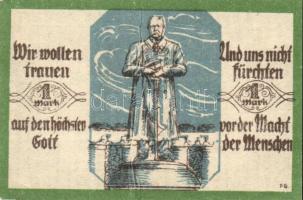 Német Birodalom /Weimari Köztársaság/ Soltau 1921. 50Pf + 75Pf + 1M 3klf db, teljes sor T:I, egyiken...