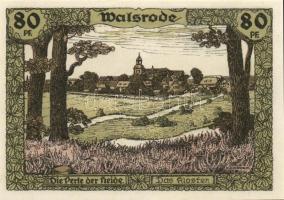 Német Birodalom /Weimari Köztársaság/ Soltau D.N. 50Pf + 60Pf + 70Pf + 80Pf + 90Pf + 100Pf összesen ...