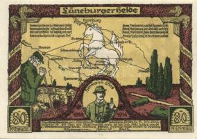 Német Birodalom /Weimari Köztársaság/ Soltau D.N. 50Pf + 60Pf + 70Pf + 80Pf + 90Pf + 100Pf összesen ...