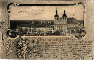 1904 Nagyszombat, Tyrnau, Trnava; Rokkantak háza és temploma / church and institute for the disabled. Art Nouveau (r)