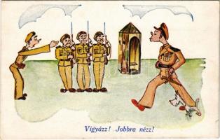 1943 Vigyázz! Jobbra nézz! Második világháborús magyar katonai humor / WWII Hungarian military humour