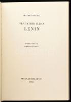 Majakovszkij, Vlagyimir Vlagyimirovics: Lenin. Ford.: Radó György. Az eredeti linóleummetszeteket Ra...