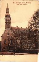Pozsony, Pressburg, Bratislava; Szent Orsolya zárda, Római katolikus templom / Catholic church (b)