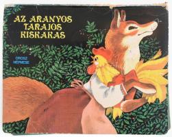 Az aranyos tarajos kiskakas. Orosz népmese. Ford.: Fehér Viktória. A. Barszukov rajzaival. Bp., 1988, Móra. Térbeli illusztrációkkal. Kiadói papírkötés, kissé sérült.