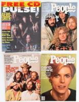 1976 People magazine 3 száma, a címlapokon Led Zeppelin, The Beach Boys. David Bowie. + 1993 Pulse! magazin 1993. juniusi száma, bontatlan csomagolásban, a címlapon az Aerosmith-szel. A bontatlan csomagban CD-melléklettel.