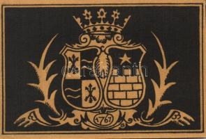 Német Birodalom /Weimari Köztársaság/ Stockelsdorf 1921. 50Pf + 75Pf + 1M (karton) 3klf db, teljes s...