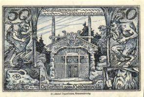 Német Birodalom /Weimari Köztársaság/ Thale 1922. 5Pf + 10Pf + 25Pf + 50Pf + 75Pf + 100Pf összesen 6...