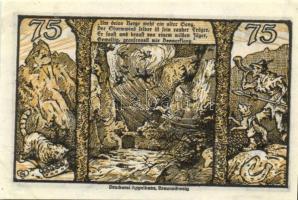 Német Birodalom /Weimari Köztársaság/ Thale 1922. 5Pf + 10Pf + 25Pf + 50Pf + 75Pf + 100Pf összesen 6...