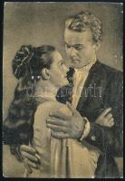 Darvas Iván (1925-2007) színművész aláírása képeslap hátoldalán