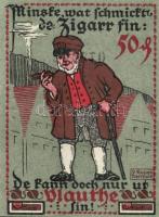 Német Birodalom /Weimari Köztársaság/ Vlotho 1921. 10Pf + 25Pf + 50Pf 3klf db, teljes sor T:I