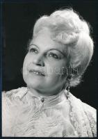 Ladomerszky Margit (1904-1979) színésznő, Keleti Éva fotója, 17,5×12 cm