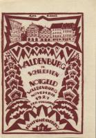 Német Birodalom /Weimari Köztársaság/ Waldenburg 1921. 25Pf + 50Pf + 75Pf 3klf db, teljes sor T:I