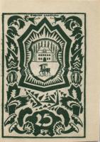 Német Birodalom /Weimari Köztársaság/ Waldenburg 1921. 25Pf + 50Pf + 75Pf 3klf db, teljes sor T:I