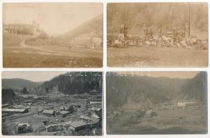 1917 Slanic Moldova, Szlanikfürdő; - 10 original photos