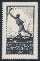 1912 Az osztrák csapat levélzárója a Stockholmi olimpiára
