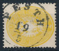 1863 2kr sárga PESTH