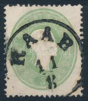 1861 3kr zöld RAAB