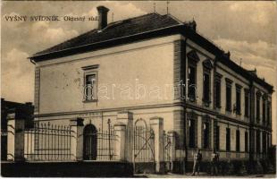 1931 Felsővízköz, Felső-Szvidnyik, Vysny Svídnik, Svídnik; Okresny súd / Kerületi bíróság, katonák / district court, soldiers