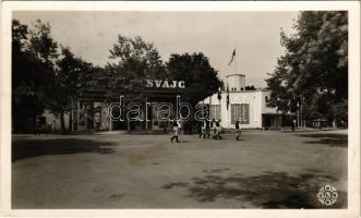 1942 Budapest XIV. Nemzetközi Vásár Háborús Vásár, Svájc és Slovensko pavilon + So. Stpl