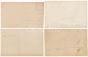 7 db RÉGI eredeti első világháborús osztrák-magyar katonai fotó vegyes minőségben / 7 pre-1945 WWI K...