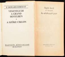 2 db Rejtő Jenő regény: Az elátkozott part, Albatrosz könyvek, Vesztegzár a Grand Hotelben - A szőke...