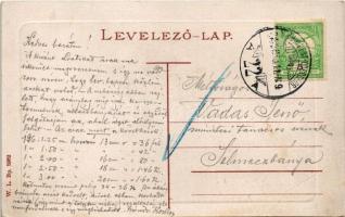 1914 Fülek, Filakovo; vár, szálloda. W.L. Bp. 5962. / Filakovsky hrad / castle, hotel (EB)