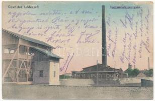 1918 Lédec, Ladce; Portland cementgyár. Keresztény fogyasztási szövetkezet kiadása / cement factory (fl)