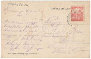 1918 Lédec, Ladce; Portland cementgyár. Keresztény fogyasztási szövetkezet kiadása / cement factory ...